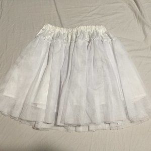 Short White Petticoat